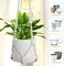 3-Pack Macramé Plant Hangers – Indoor Hanging Planter Baskets with Wood Beads, Decorative Flower Pot Holders, Ivory White (Pots Not Included)